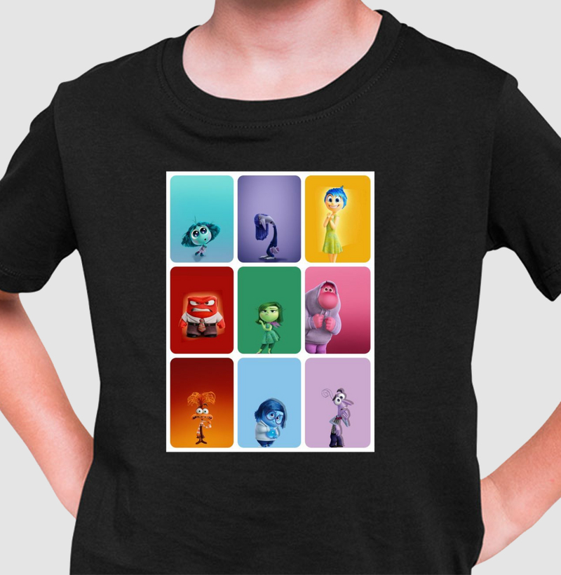 Camisa Infantil Emoções