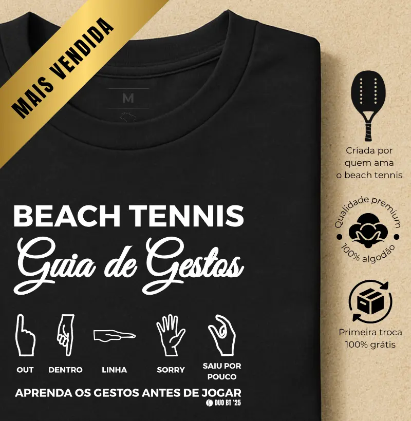 Beach Tennis Guia de Gestos