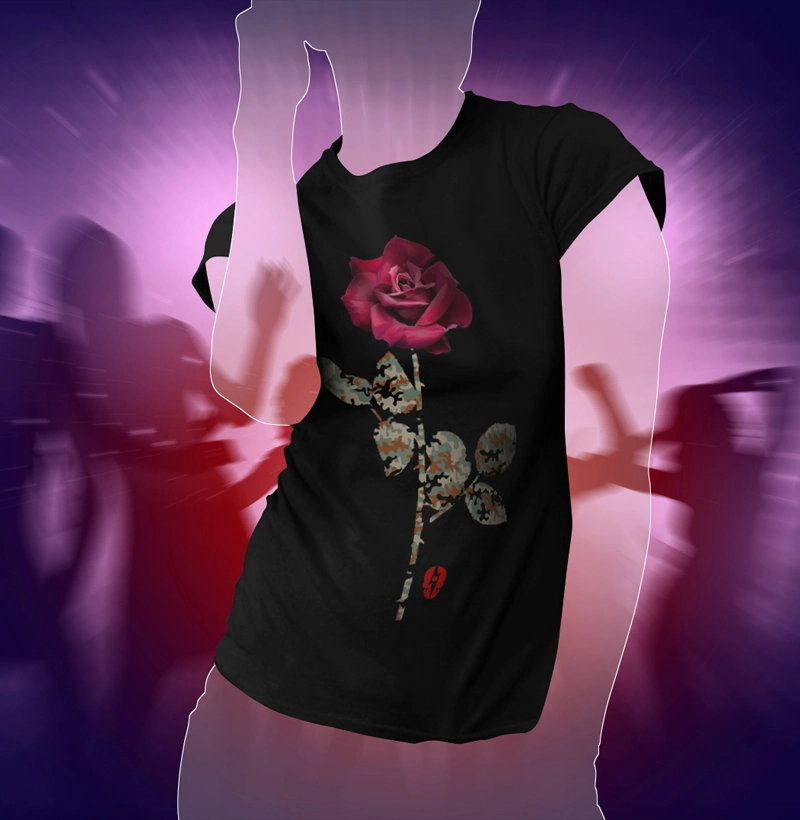 ROSA CAMUFLADA (Babylook)