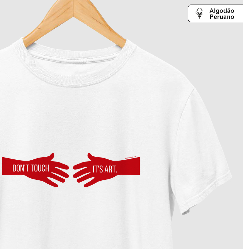 Don't touch it's art red