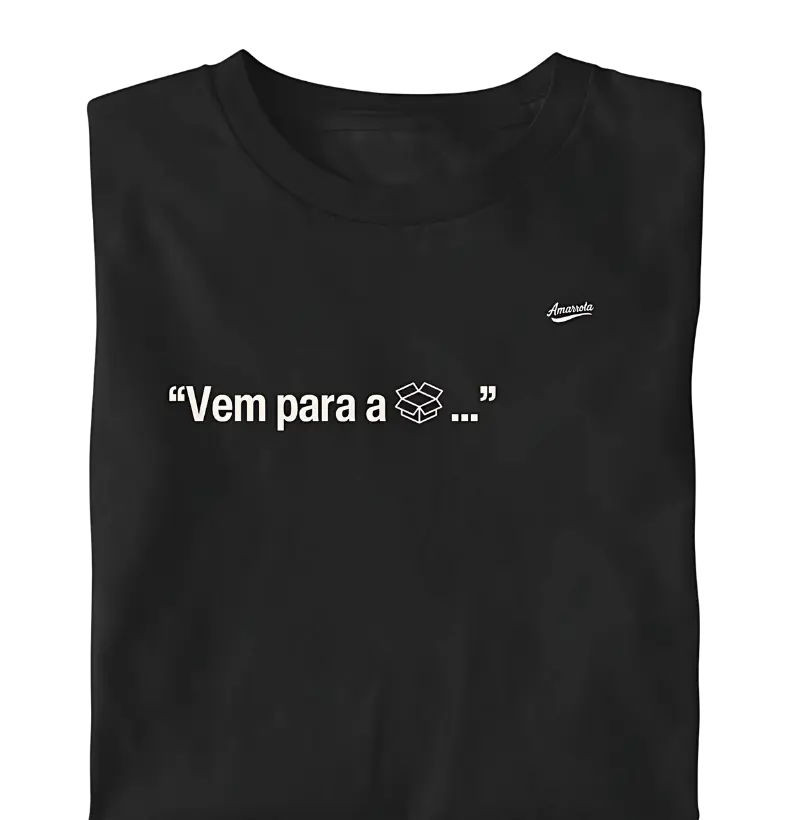 Vem Para a Caixa – Estampa Minimalista
