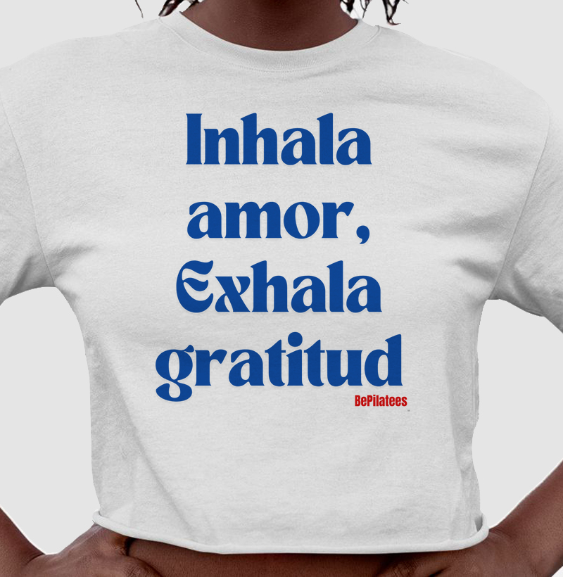 Inhala amor, exhala gratitud.