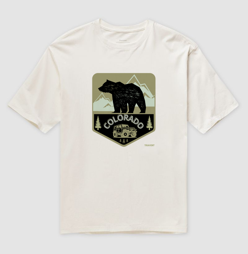 Camiseta Oversized Colorado.
