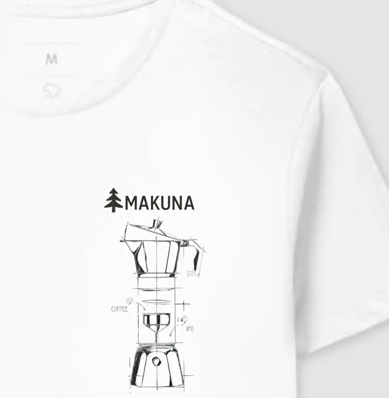 Camiseta Coado – Estampa Moka para Amantes de Café