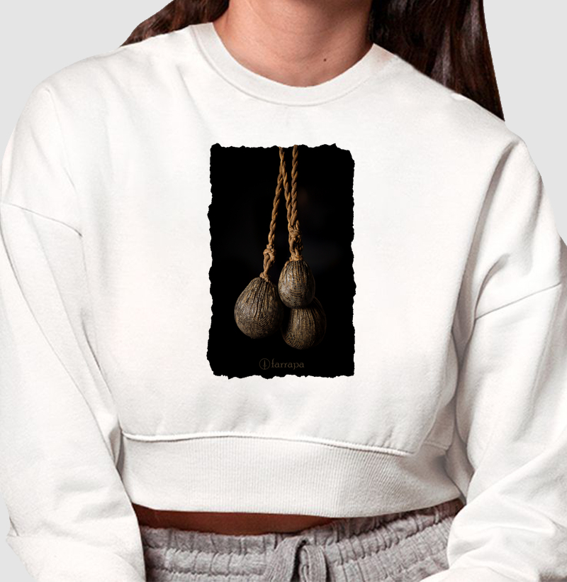 Boleadeira de couro de lagarto (peça do Museu Histórico Farroupilha)