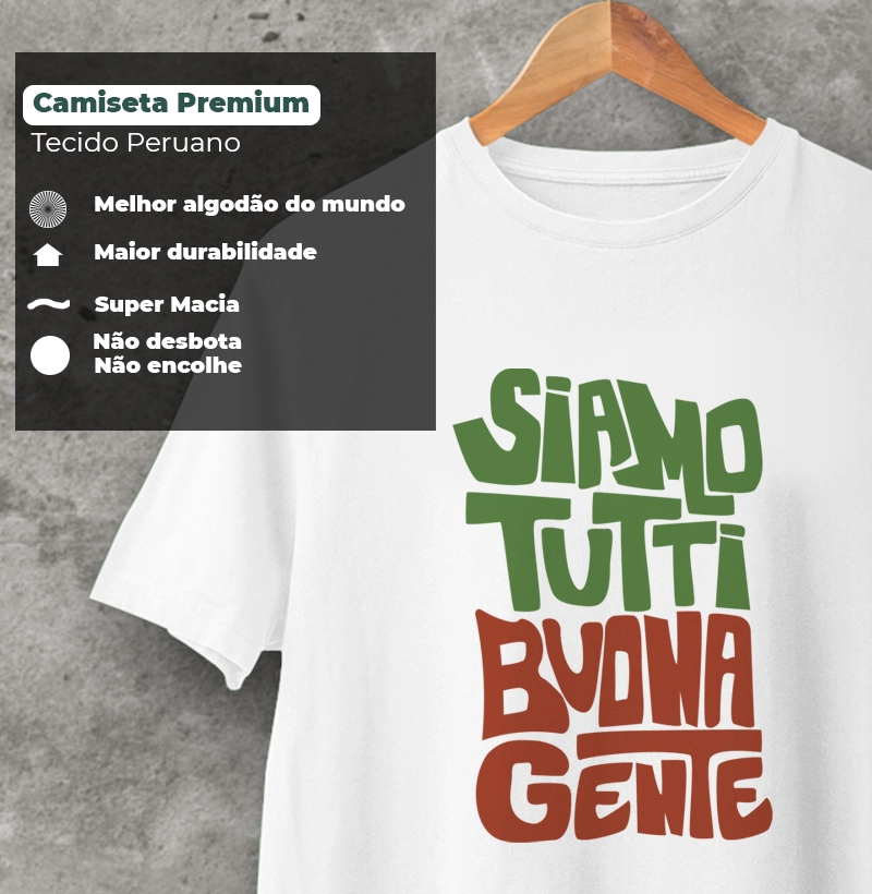 Tutti buona gente - (Desc abaixo no PIX)