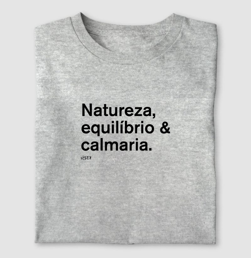 Natureza, equilíbrio & calmaria