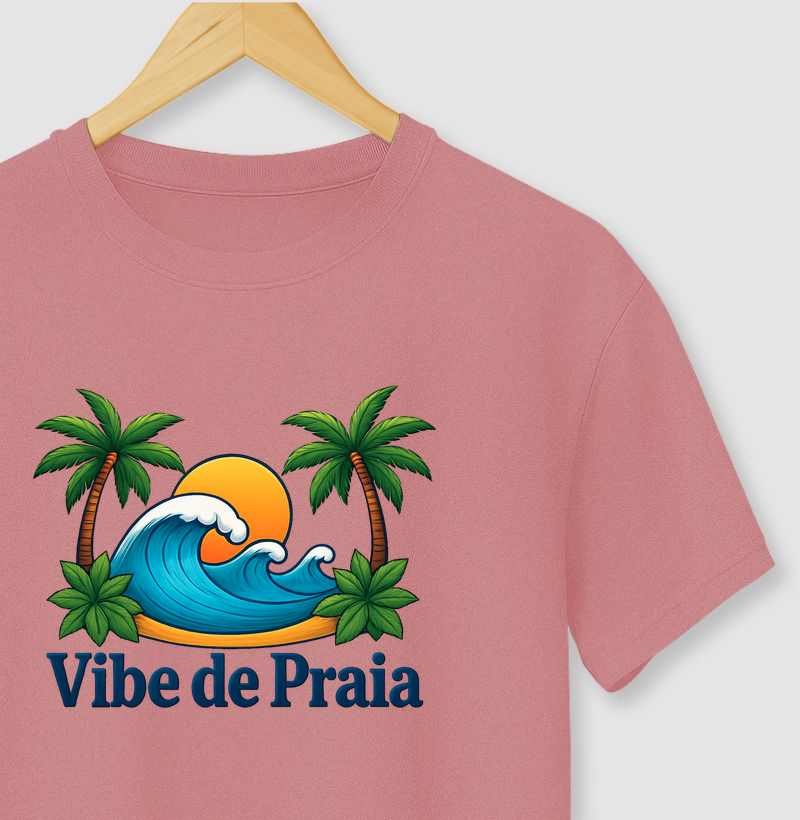 Camiseta Vibe de Praia