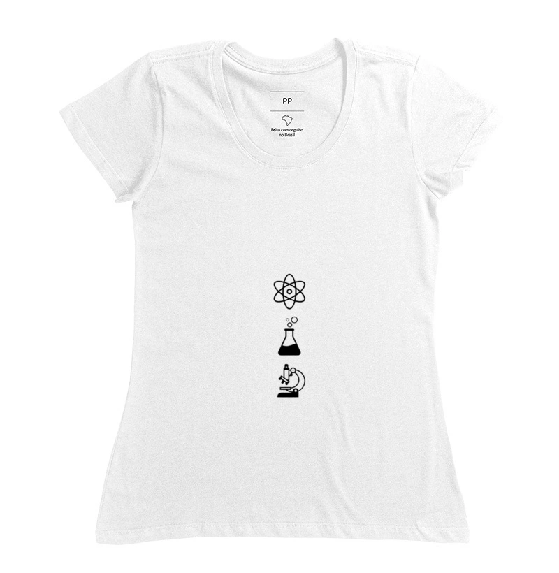 Camiseta fem. Biologia 