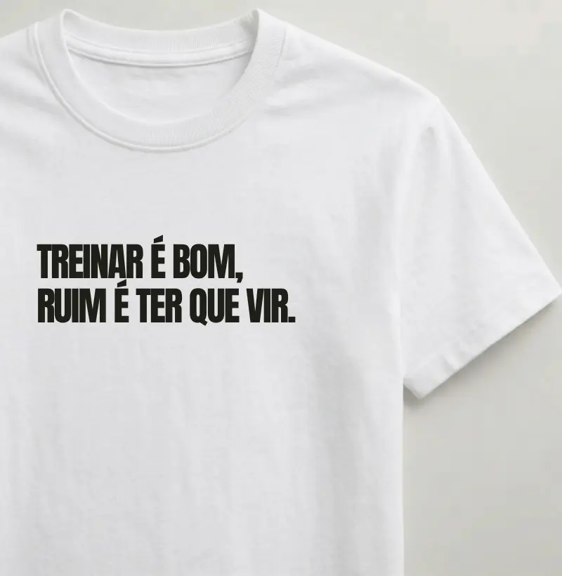 Treinar é bom