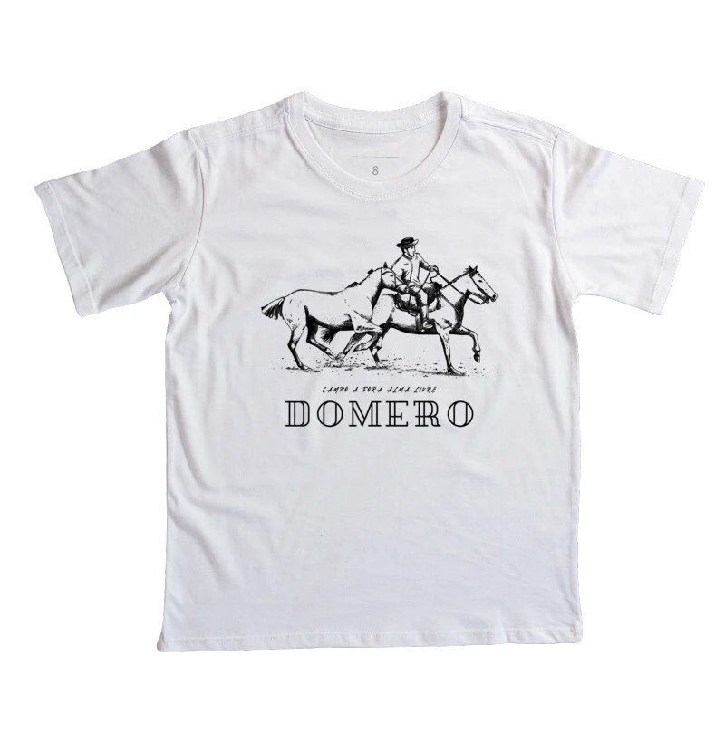 camiseta infantil campo a fora