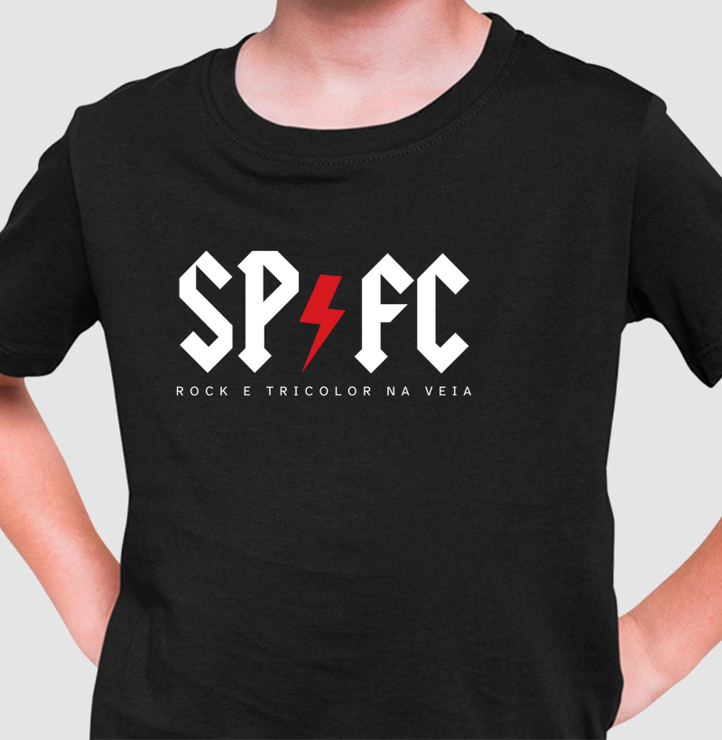 Camiseta SPFC Rock 2 Infantil