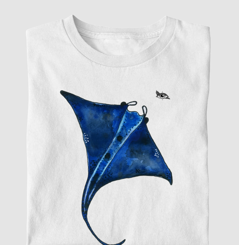 Camiseta Arraia Aquarela