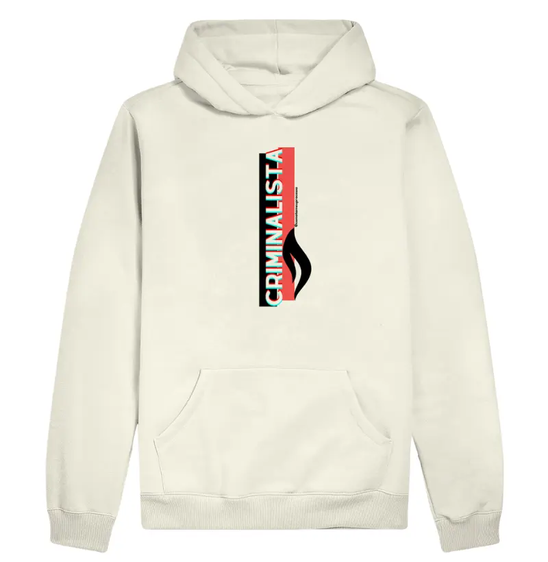 moletom hoodie slim CRIMINALISTA