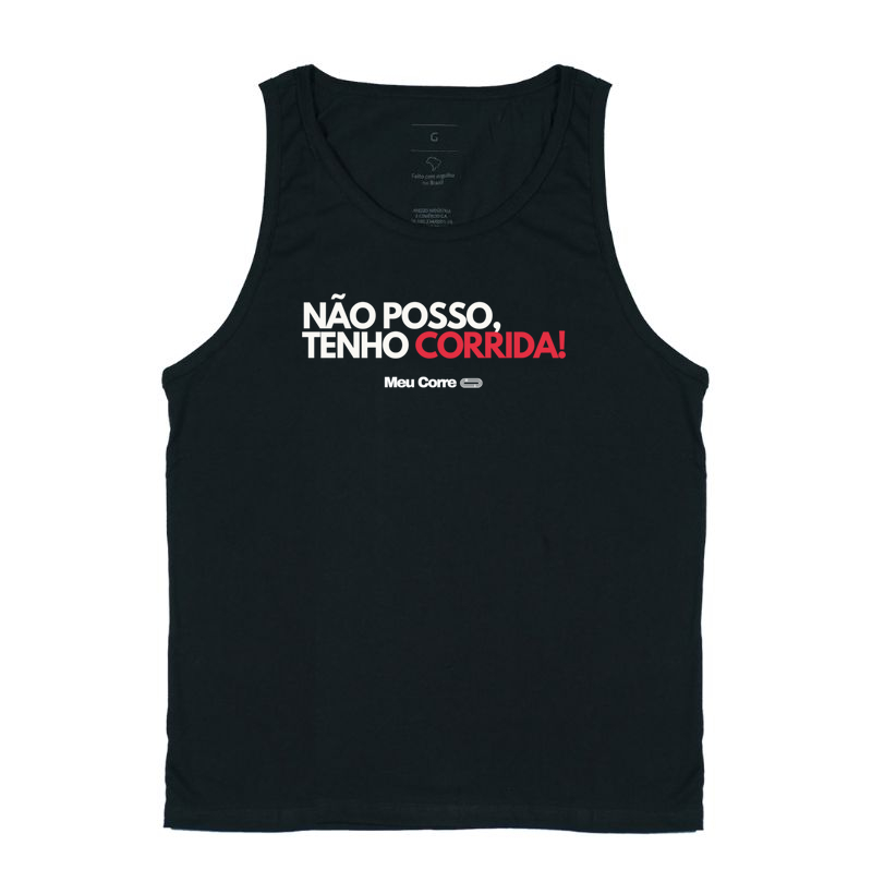 NÃO POSSO, TENHO CORRIDA!