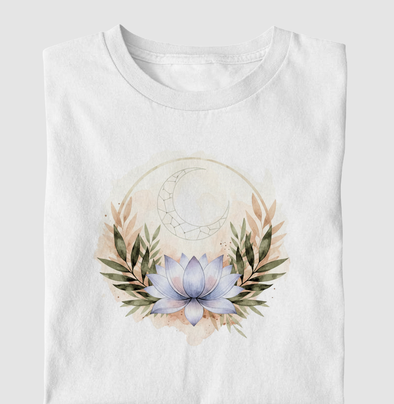 Aquarela Lunar e Floral