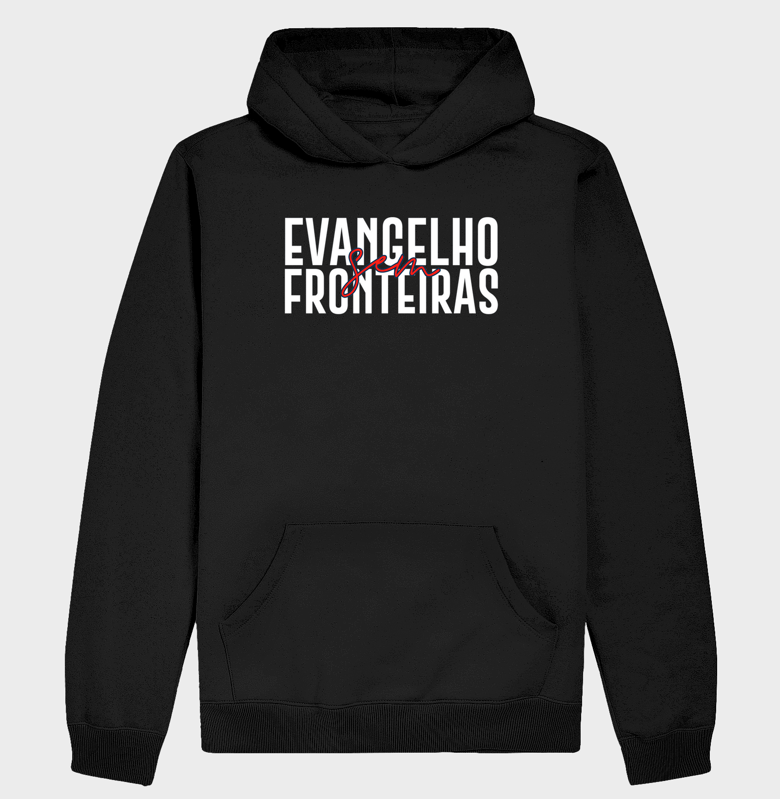 Hoodie Moleton Evangelho sem fronteiras ICM