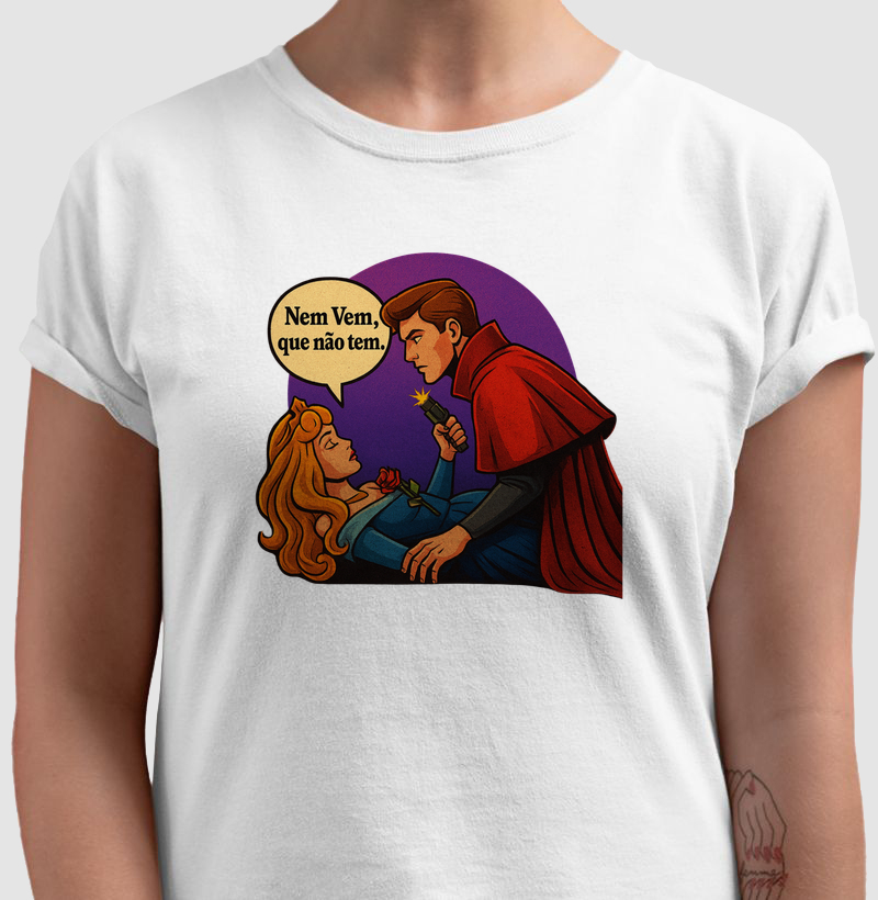 Camiseta Princesa - ARTE EXCLUSIVA