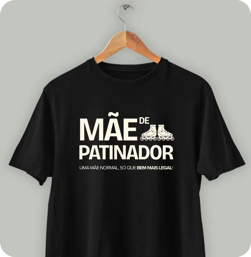 Mãe de patinador