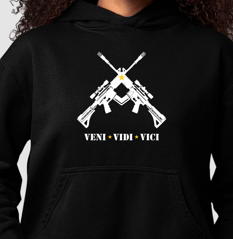 VENI VIDI VICI/ Hoodie Moletom