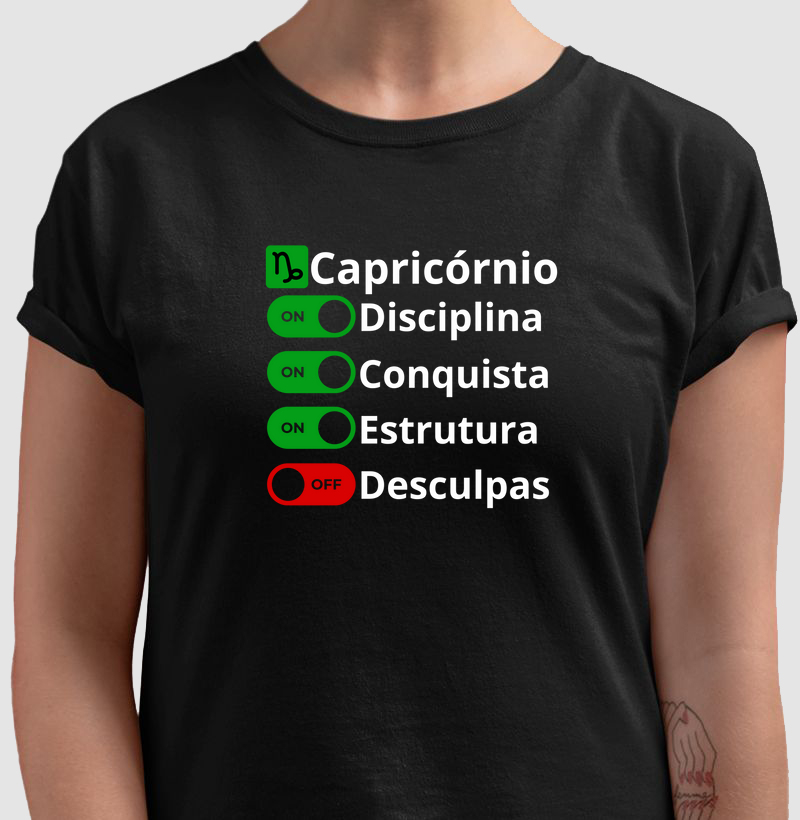 Camiseta Capricórnio CEO