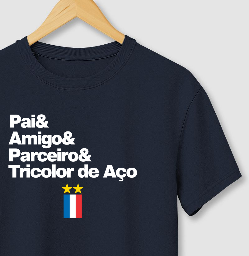 Pai, amigo, parceiro e Tricolor de Aço.