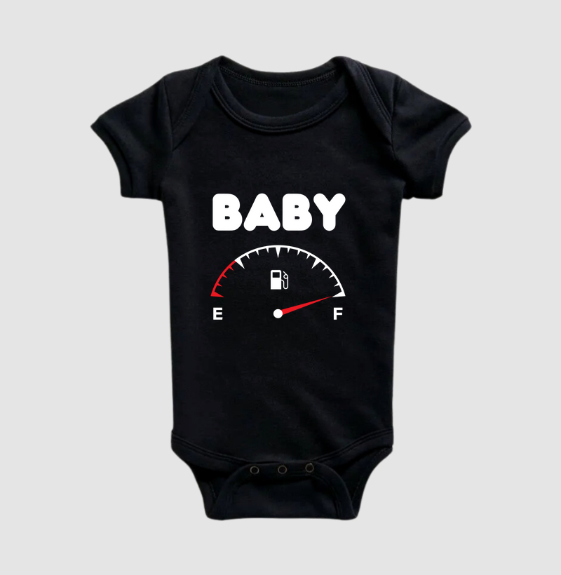 Baby - gasolina (kit pai ou mãe & bebê) (body bebê)