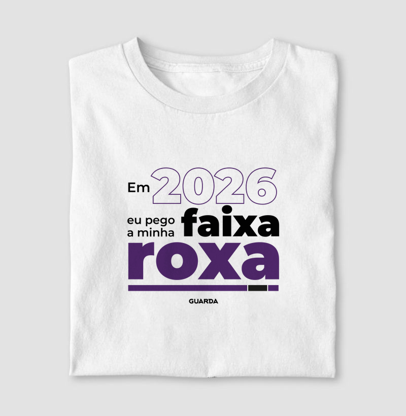 Em 2026 Pego Minha Faixa Roxa
