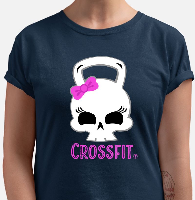 Camiseta Kettlebell Skull
