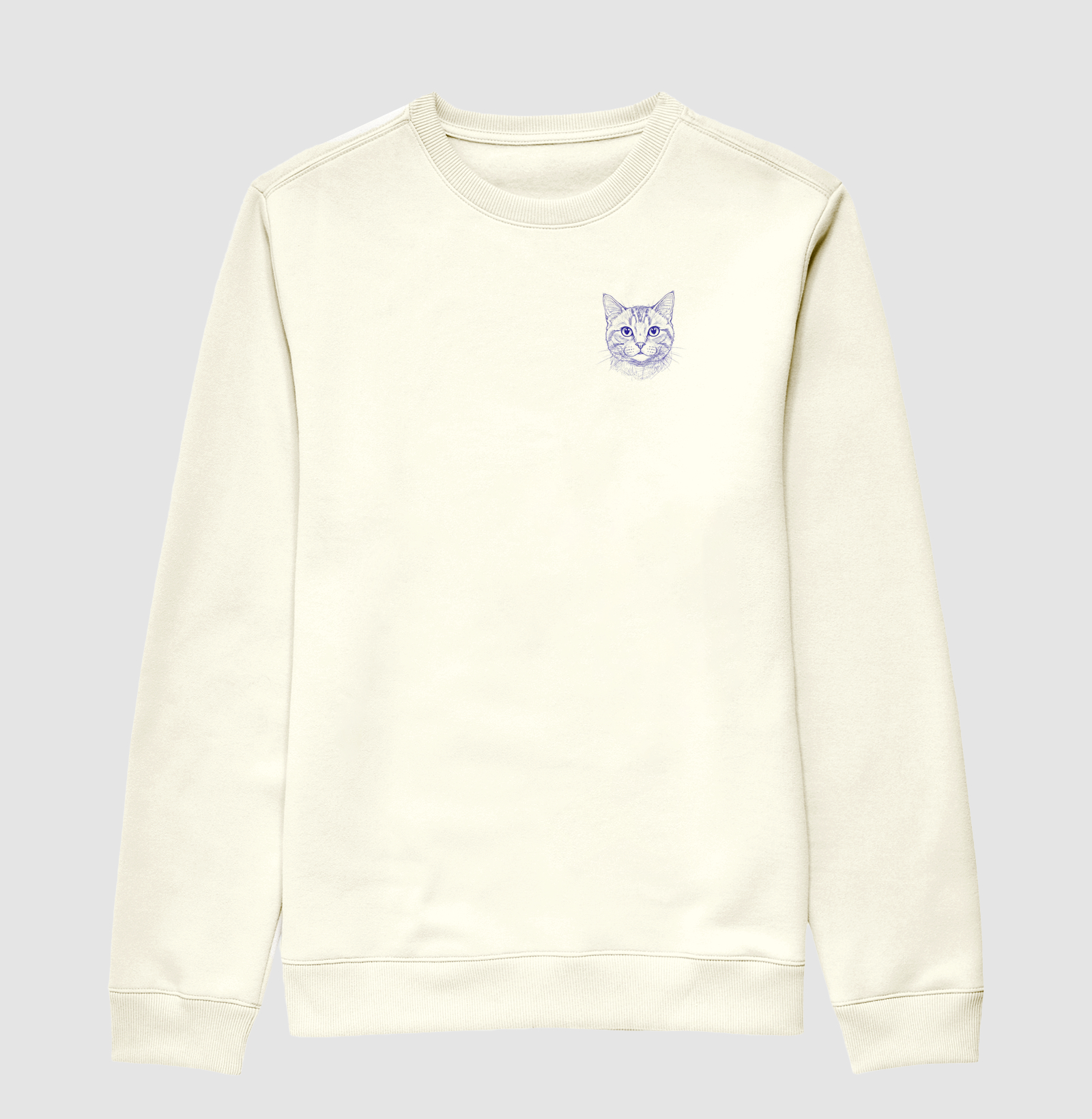 Desenho de Gato Minimalista