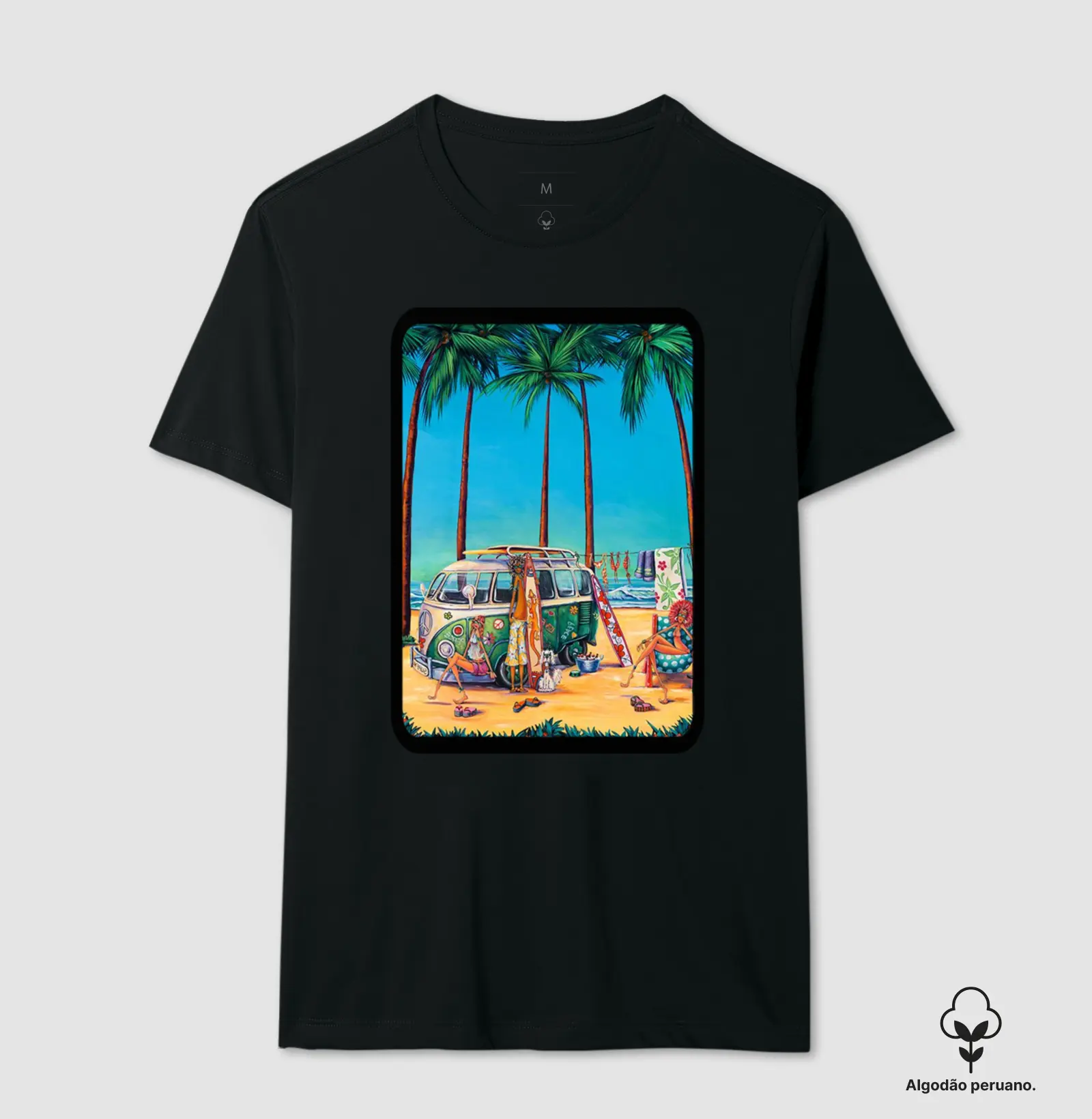 Camiseta Premium - Kombi Camper