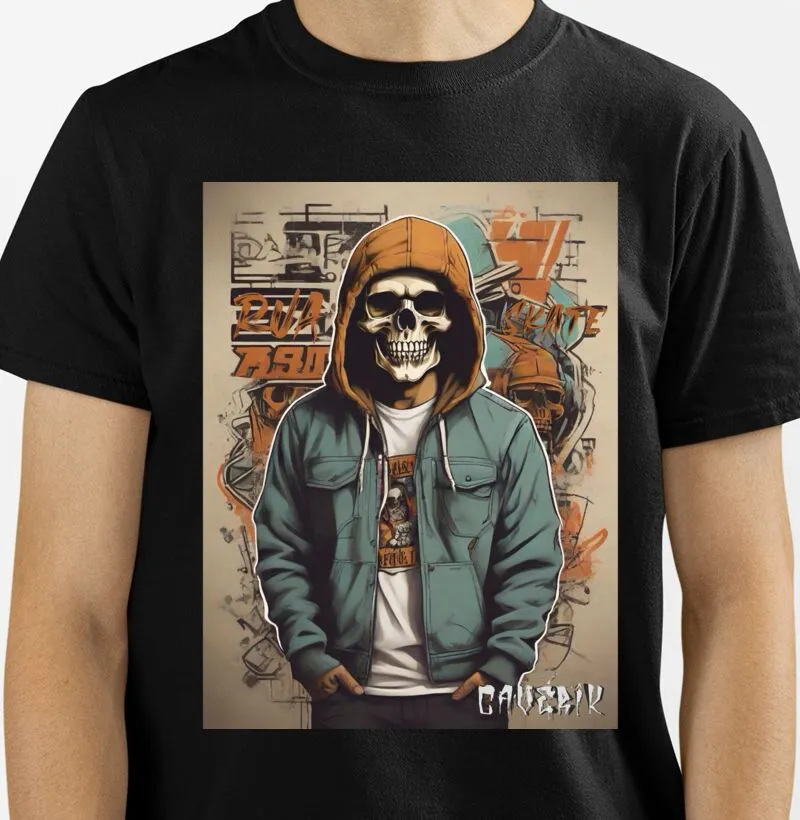 Streetwear Skull: Skate e Caveira na Camiseta