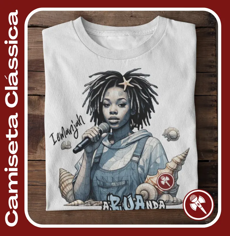 Iemanjah 02 - Coleção aRUAnda - Camiseta Clássica