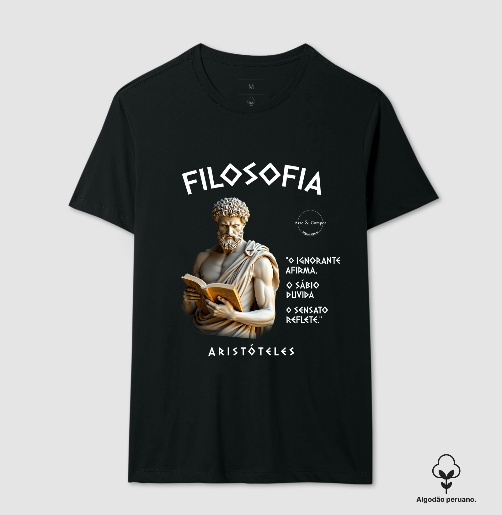 Camiseta Filosofia - Aristóteles
