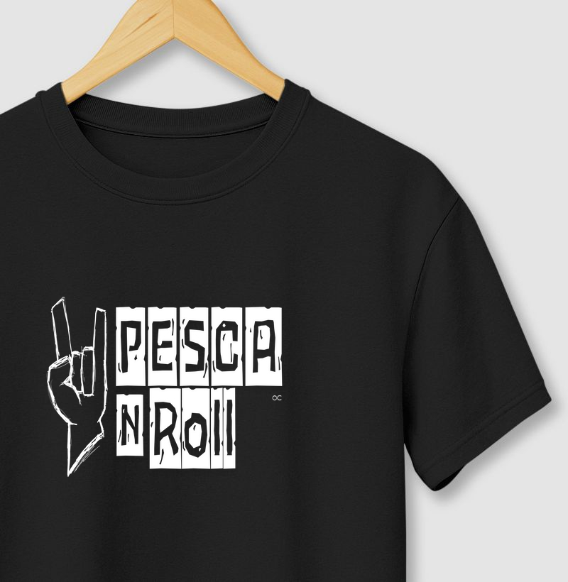 PESCA N ROLL | Camiseta casual para pescador 