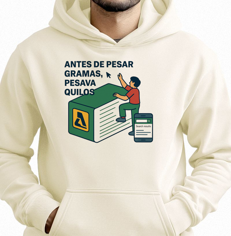 Antes pesava quilos