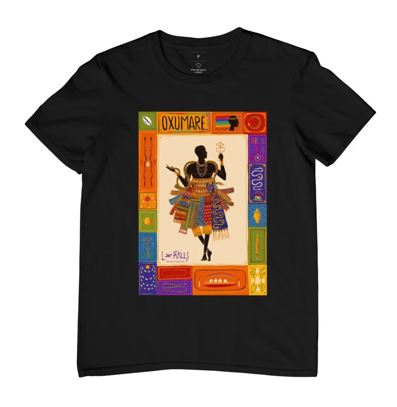 CAMISETA OXUMARÉ PAPIRO
