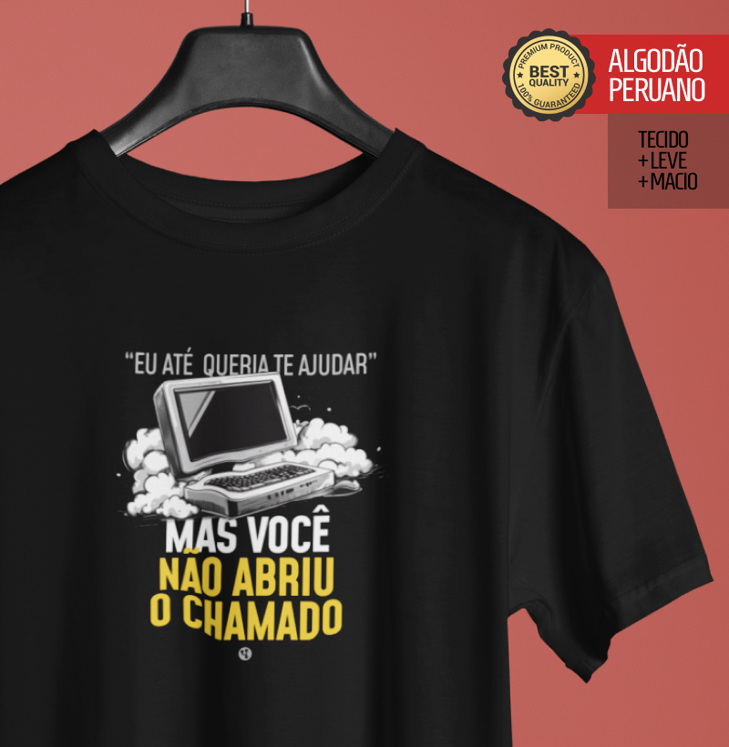 Queria te ajudar Mas não abriu o Chamado