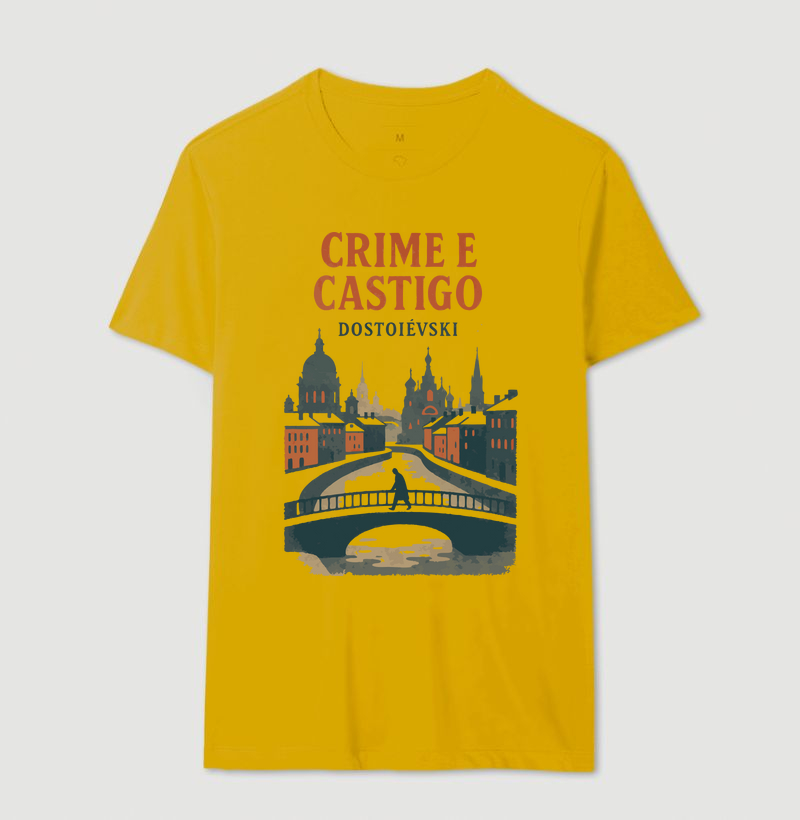 Camiseta Crime e Castigo