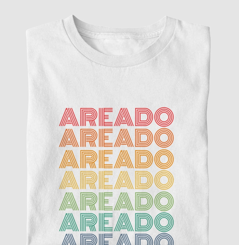Areado Letreiro Retrô