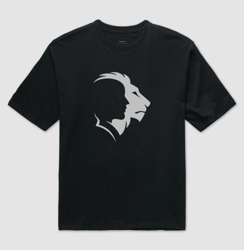 Camiseta Animalis Dupla Personalidade 100% Algodão
