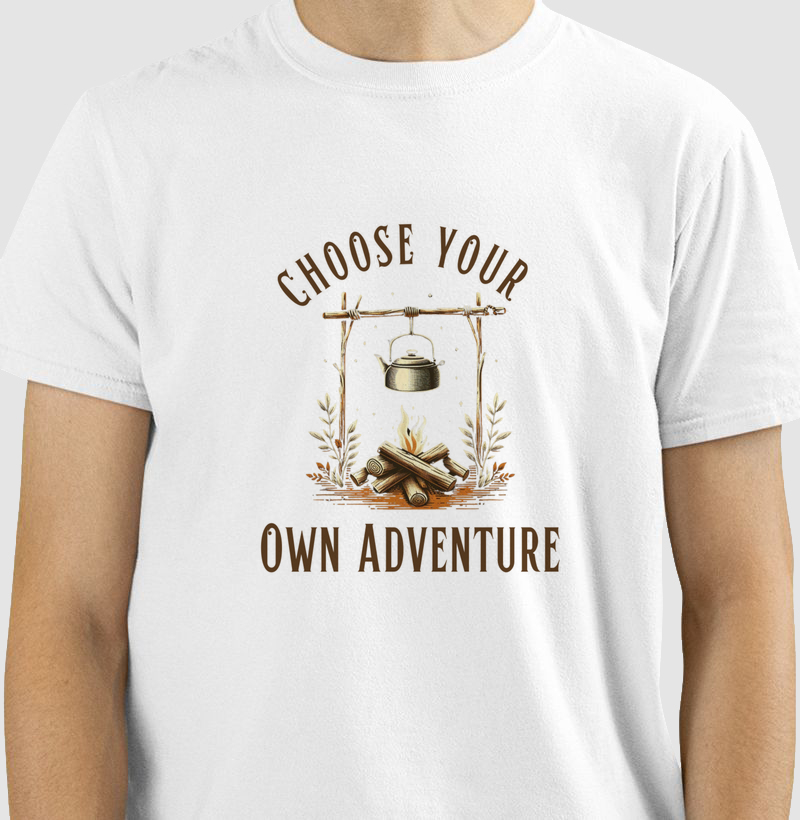 Camiseta Choose Your Own Adventure