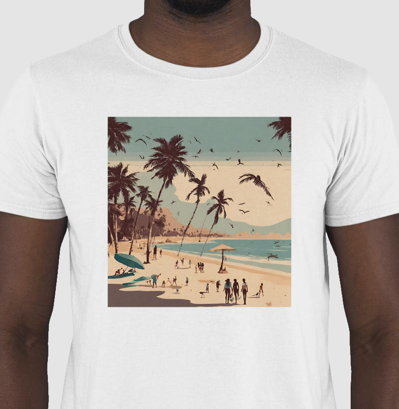 camiseta verao