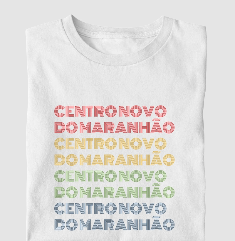Centro Novo do Maranhão Letreiro Retrô
