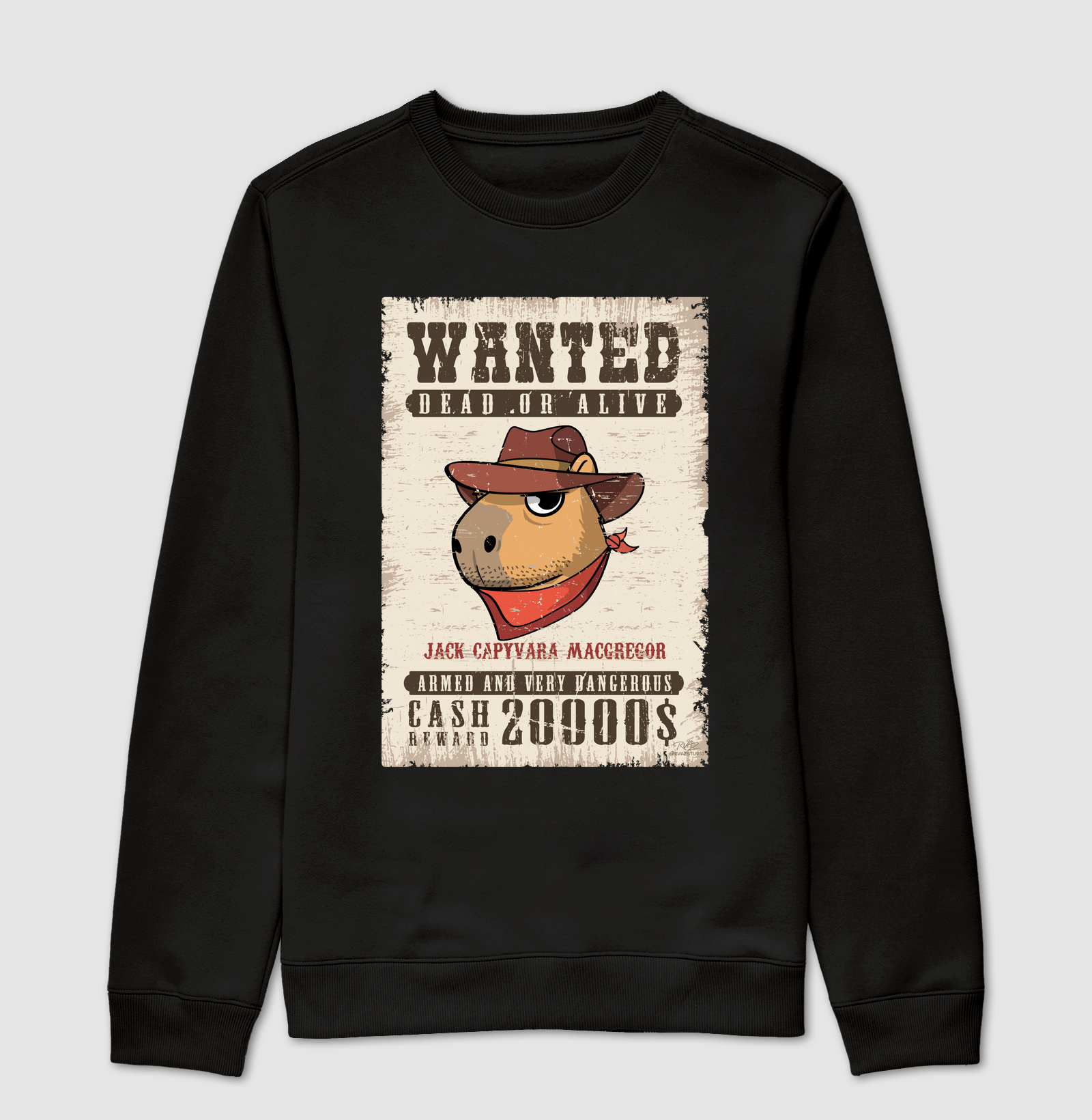 Camiseta Wanted Capivara