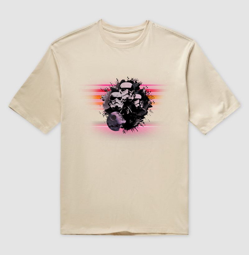 Camiseta OversizedClone Squad - Legado da Força