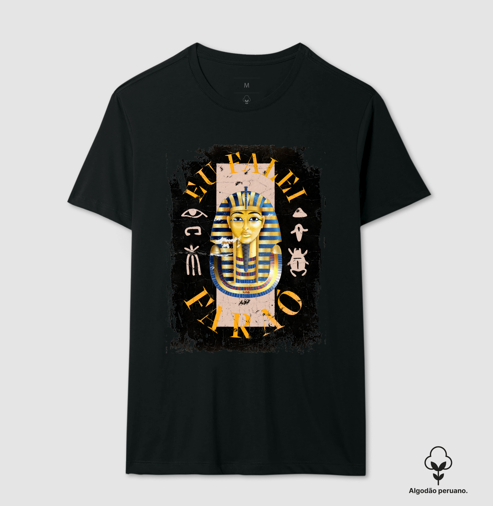 Camiseta Algodão Peruano - Axé - Faraó
