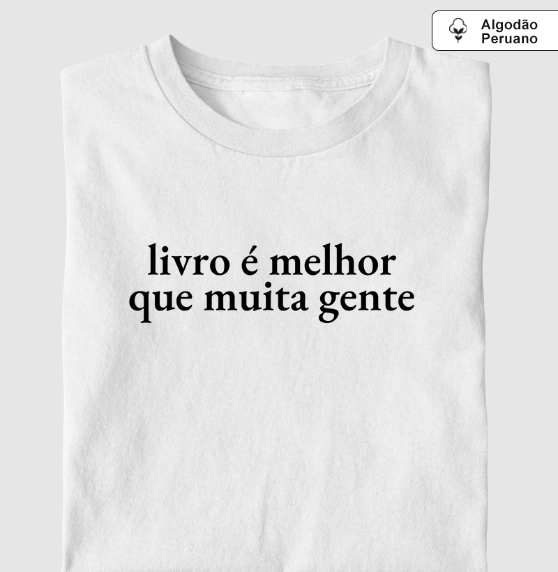livro é melhor que muita gente