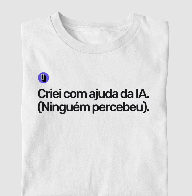 Crie com ajuda da IA.