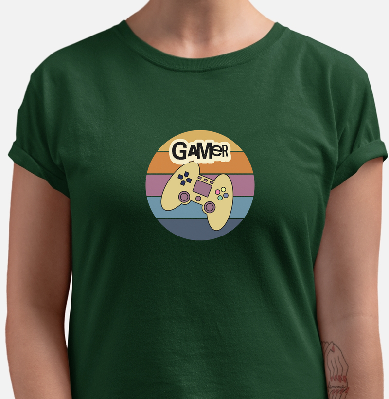 Camiseta “Gamer Retro"